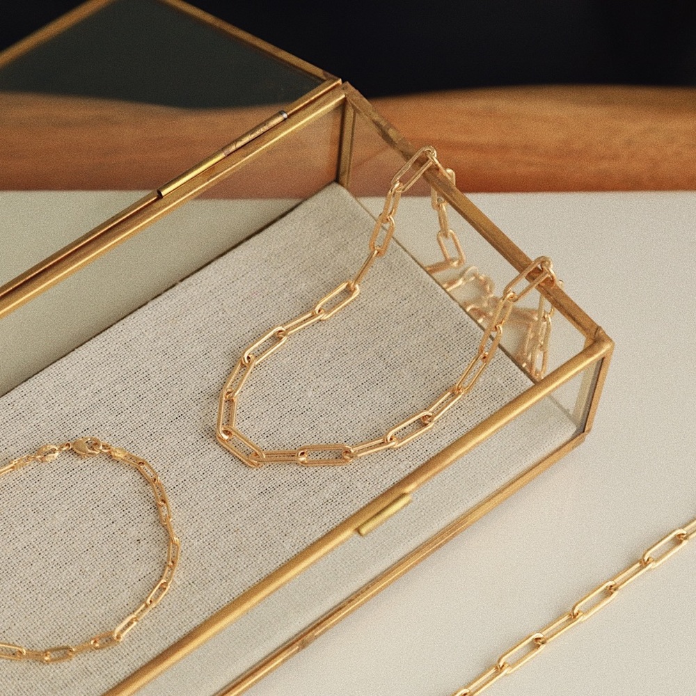 Soho Chain Necklace | 18k Gold Filled - Picture 6 of 8